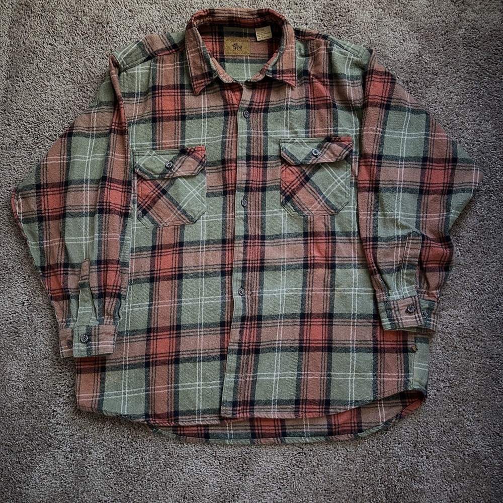 Plaid Flannel Shirt for Men
